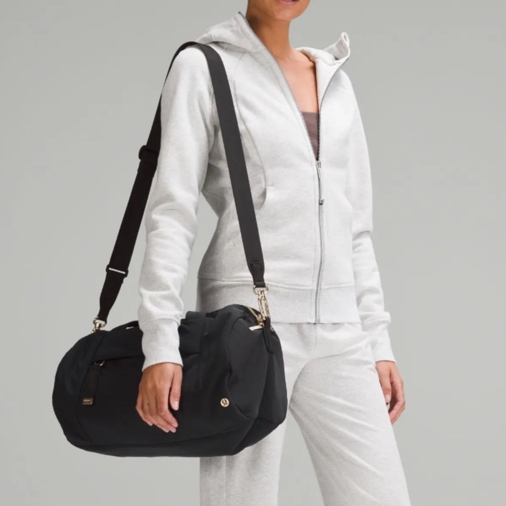 Lululemon Black Duffel Bag